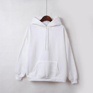 Hooded Sweatshirt Top Long Sleeve Winter