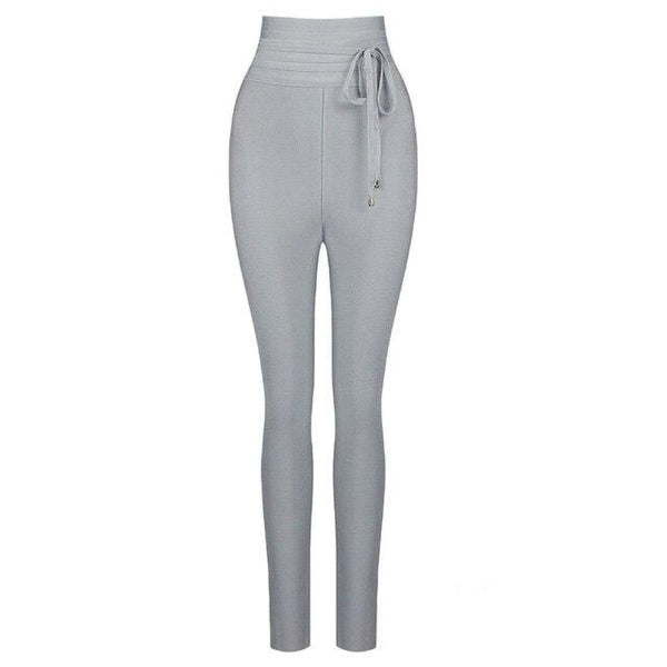 High Waist Ladies Bandage Women Pants