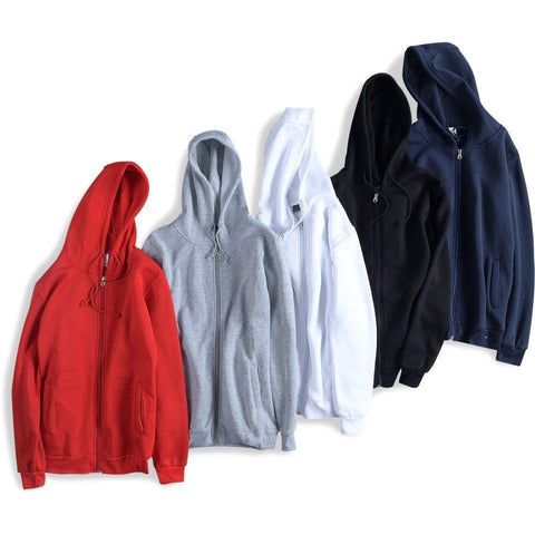 Mens Pure Color Hoodies Sweatshirts