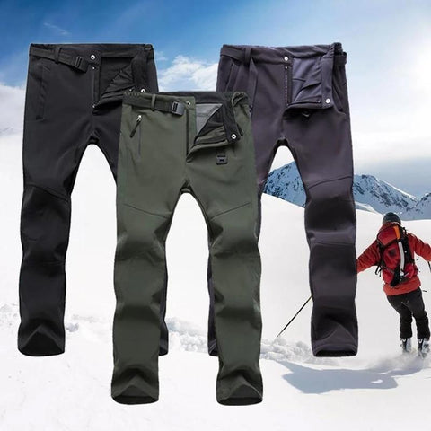 Fleece Warm Softshell Hiking Pant