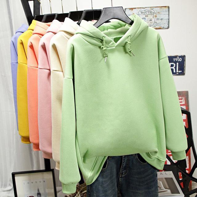 Plus Size Hooded Sweatshirt Women