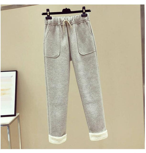 Autumn Winter Women Sport Pants