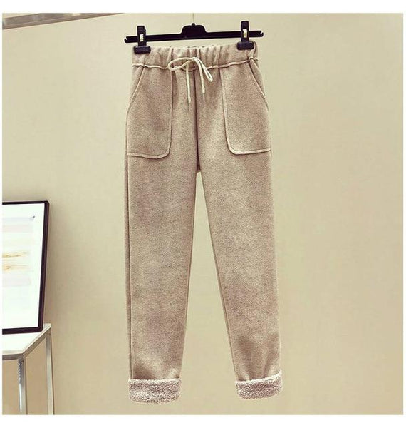 Autumn Winter Women Sport Pants