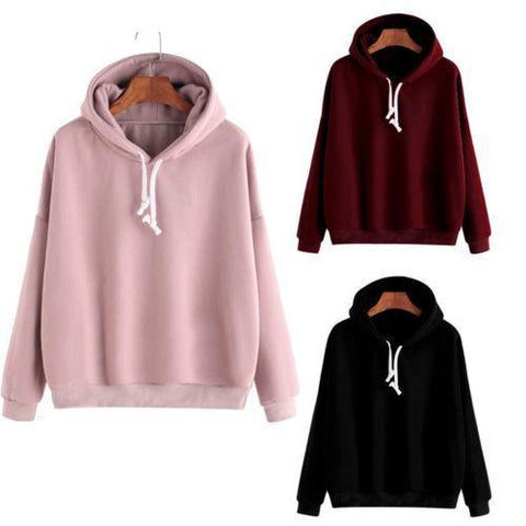 Hot Fashion Women Hoodies Sweatshirt Ladies