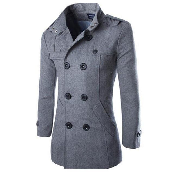 URSPORTTECH Autumn Winter Trench Coat