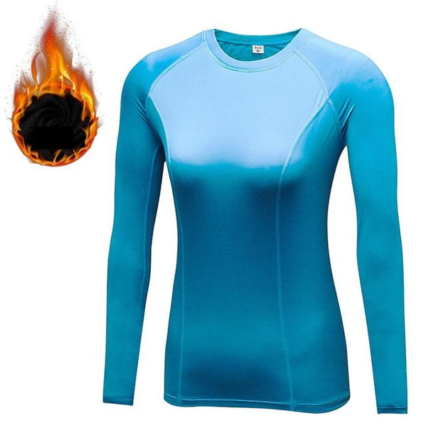 Neck Shirt Base Thermal Underwear Women