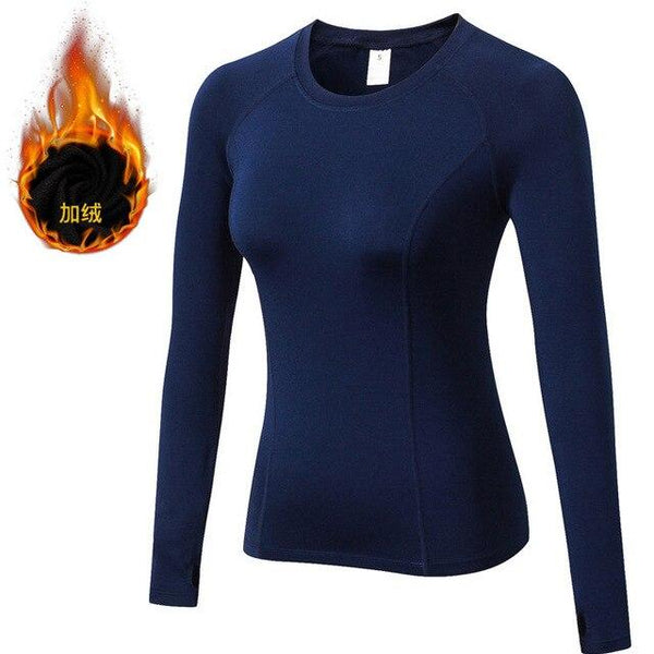 Neck Shirt Base Thermal Underwear Women