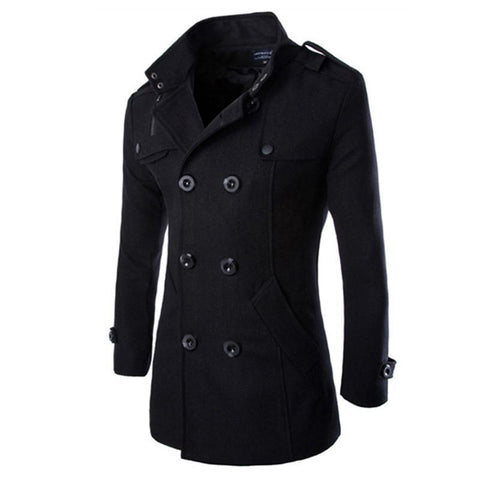 Long Style Casual Garment Coat