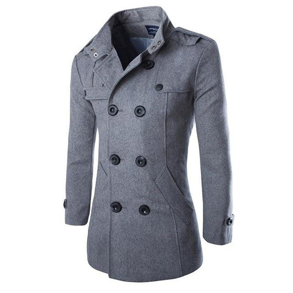 Long Style Casual Garment Coat