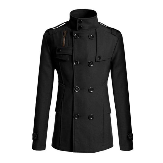 Coat Slim Fit Casual Reefer Jackets