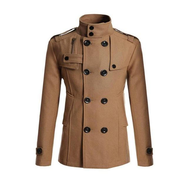 Coat Slim Fit Casual Reefer Jackets