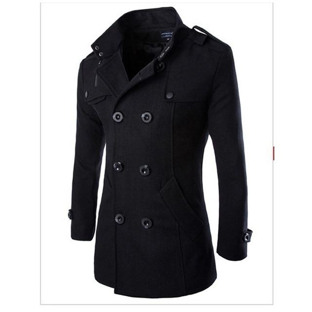 Coat Double Breasted Outerwear Coat